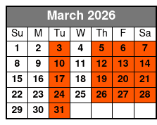 Crystal River Manatee Swim from Orlando marzo Schedule