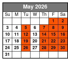 Crystal River Manatee Swim from Orlando mayo Schedule