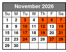 Crystal River Manatee Swim from Orlando noviembre Schedule