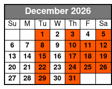 Crystal River Manatee Swim from Orlando diciembre Schedule