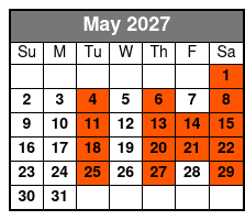 Crystal River Manatee Swim from Orlando mayo Schedule