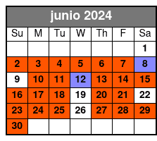 1 Hour Per Jet Ski junio Schedule
