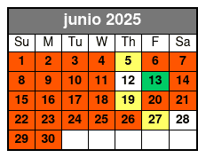 Lake Buena Vista 1 Hour Jet Ski Rentals junio Schedule