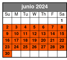 Tandem Kayak - 2 People junio Schedule