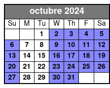 Default octubre Schedule