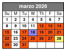 Orlando Tree Trek Adventure Park March Schedule