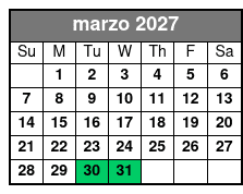 Sunset Kayaking w/ Florida Bioluminescence marzo Schedule