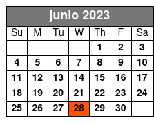 08:00 junio Schedule