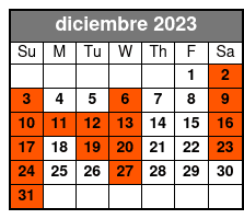 08:00 diciembre Schedule