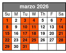 Kennedy Space Center Small Group VIP Experience marzo Schedule
