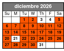 Kennedy Space Center Small Group VIP Experience diciembre Schedule