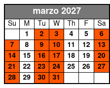 Kennedy Space Center Small Group VIP Experience marzo Schedule