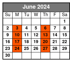 Clearwater Beach Bus Express junio Schedule