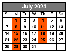 Clearwater Beach Bus Express julio Schedule