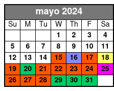Kayaking mayo Schedule