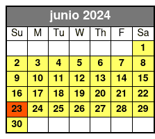 Kayaking junio Schedule
