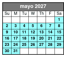 1 Hour Airboat Tour mayo Schedule
