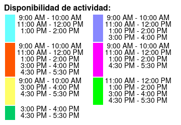 1 Hour Airboat Tour Color Key