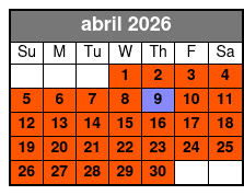 2-Hour Paddleboard or Kayak Rental in Orlando abril Schedule