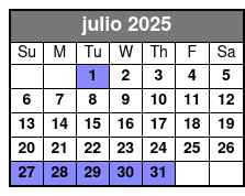 Urban Paddle in Paradise julio Schedule