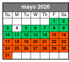 Dolphin Island Hop Tour mayo Schedule