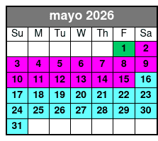 Clear Kayak Glow in the Dark Tour Through Winter Park mayo Schedule