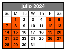 Orlando Paintball Experience julio Schedule