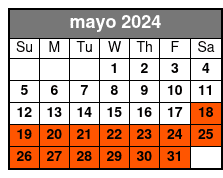 Summer Hours mayo Schedule