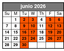 Polynesian Fire Luau in Orlando, Fl junio Schedule