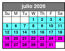 Sunset Airboat Ride by Boggy Creek Airboat Adventures July Schedule