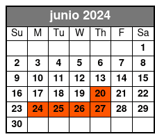 Day Sailing Experience junio Schedule