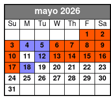 1 Half Day Waterski, Wakeboard Or Wakesurf Lesson, 2 Individual Lessons mayo Schedule