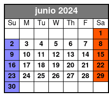 Adult (non-Alcoholic) junio Schedule