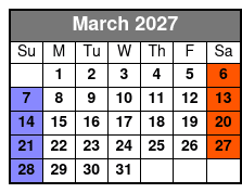 Winter Haven Guided Brunch Tour marzo Schedule