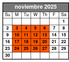 90 Minute Open Jump at a Trampoline Park in Kissimmee noviembre Schedule