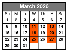 Happy Hour Downtown Pub Crawl & Tasting Tour in Winter Haven marzo Schedule