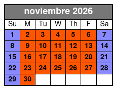 The Mall at Millenia's Personal Styling Experience noviembre Schedule