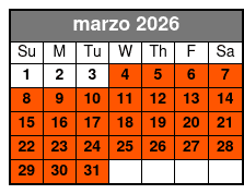 1-Hour Private Waterski Lessons with Pro Coach Dave Briscoe marzo Schedule