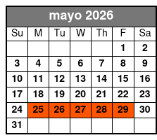 Bamboo Dune Buggy Tour mayo Schedule