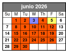 Bamboo Dune Buggy Tour junio Schedule