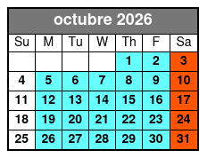 Guided Historical Wildlife Sightseeing Cruise of The Famous Chain of Lakes in Florida octubre Schedule