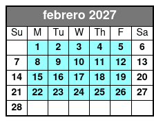 Guided Historical Wildlife Sightseeing Cruise of The Famous Chain of Lakes in Florida febrero Schedule