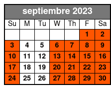 Sanford Surrey Rentals - 2 Hours - Single Bike septiembre Schedule