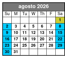 Sherlock Studies 75-Minute Escape Room agosto Schedule