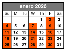 Tour+Admission(Q1A) enero Schedule