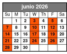 Tour+Admission（Q1A) junio Schedule