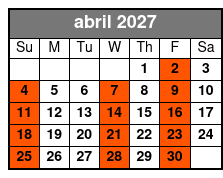 Tour+Admission（Q1A) abril Schedule