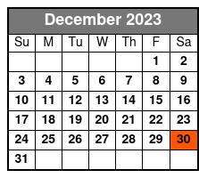 Jew Man Group diciembre Schedule