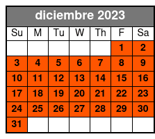 5 Laps Lambo, Ferrari Or Gt3rs diciembre Schedule