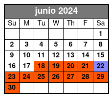 Bahia Mar Marina junio Schedule